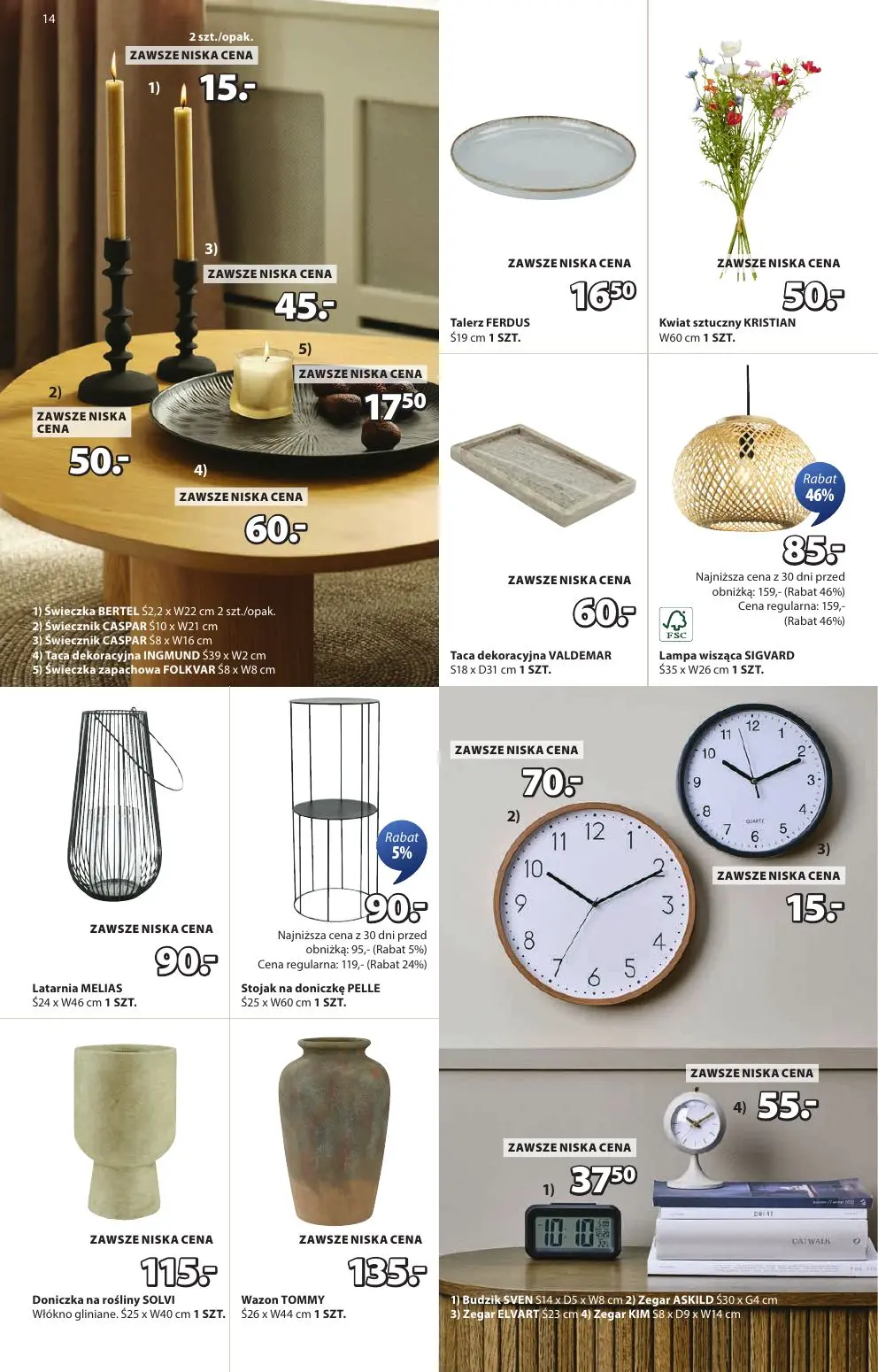 gazetka promocyjna JYSK Świetna oferta dla domu - Strona 14