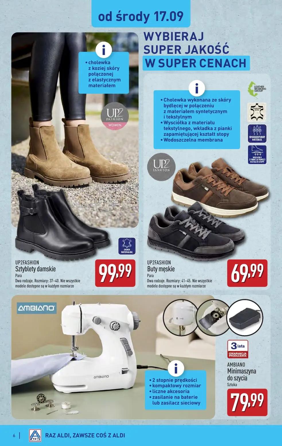 gazetka promocyjna ALDI Moda jesienna w super cenach - Strona 6