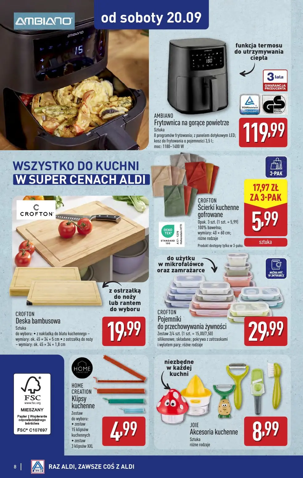 gazetka promocyjna ALDI Moda jesienna w super cenach - Strona 8