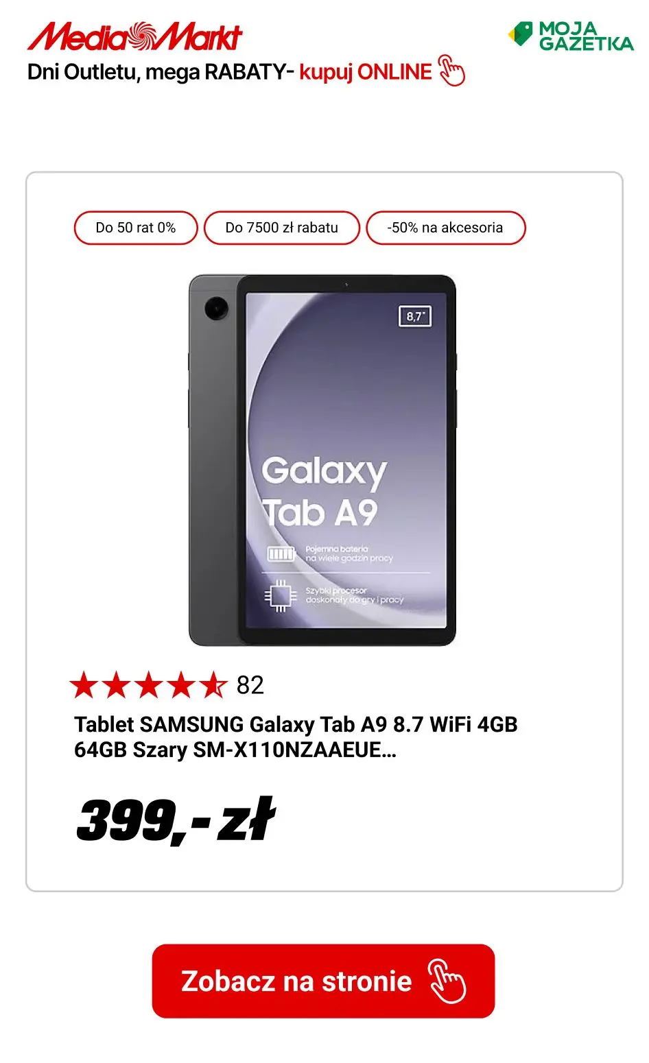 gazetka promocyjna Media Markt Dni Outletu - sprawdź jaki rabat zyskasz! - Strona 3