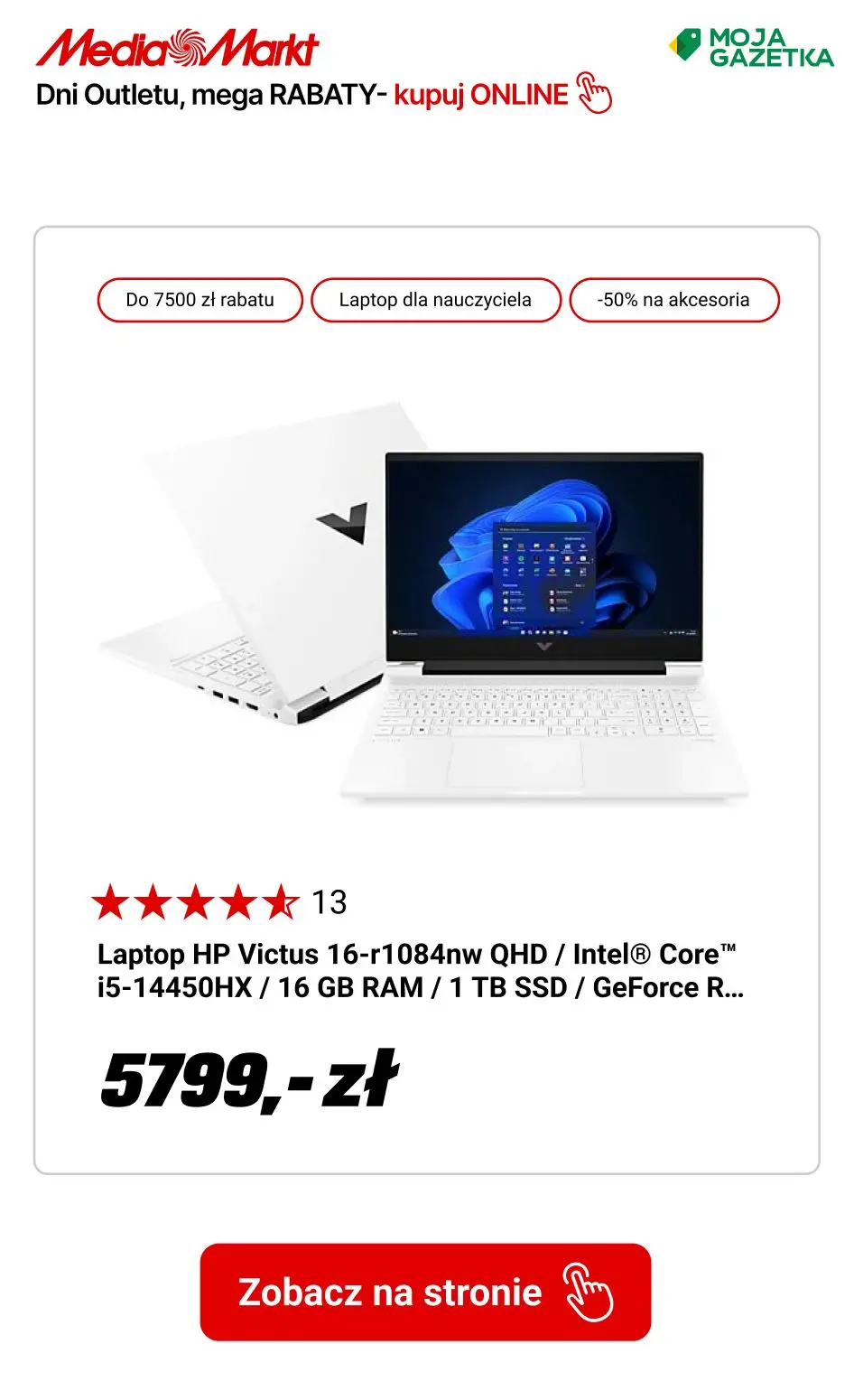 gazetka promocyjna Media Markt Dni Outletu - sprawdź jaki rabat zyskasz! - Strona 4
