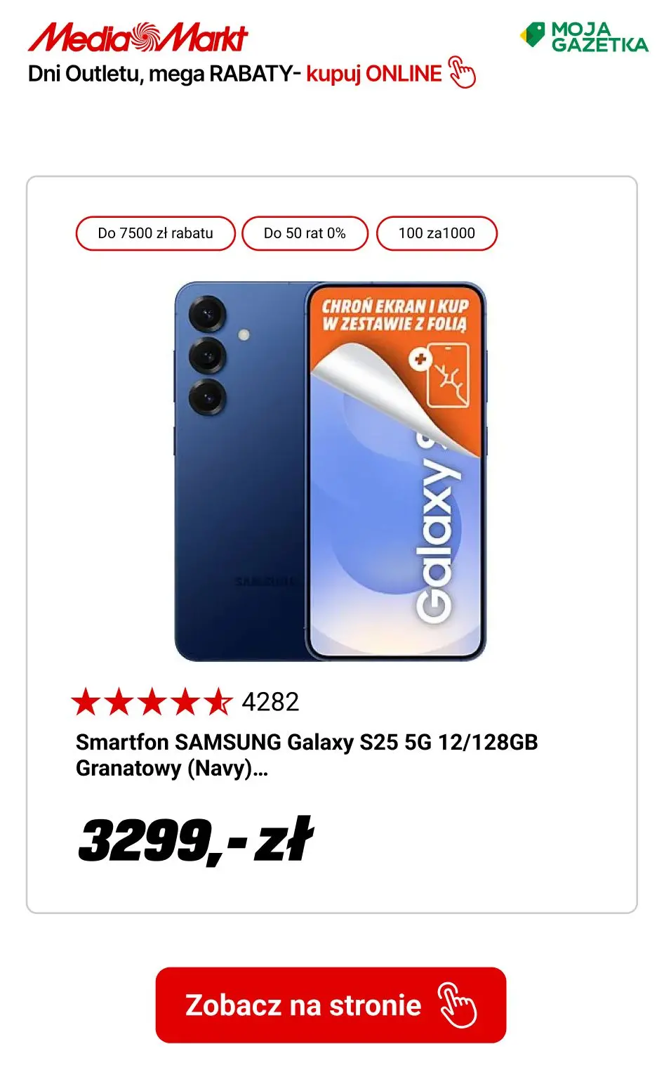 gazetka promocyjna Media Markt Dni Outletu - sprawdź jaki rabat zyskasz! - Strona 7