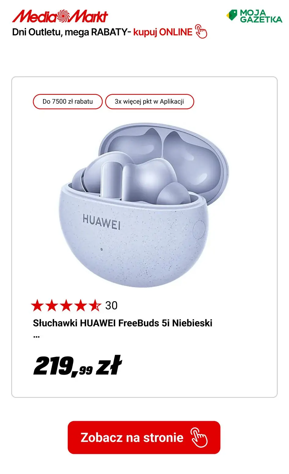 gazetka promocyjna Media Markt Dni Outletu - sprawdź jaki rabat zyskasz! - Strona 8