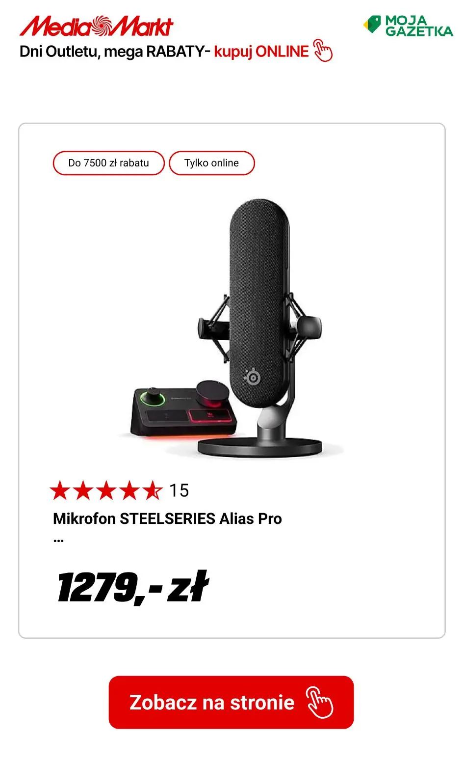 gazetka promocyjna Media Markt Dni Outletu - sprawdź jaki rabat zyskasz! - Strona 9