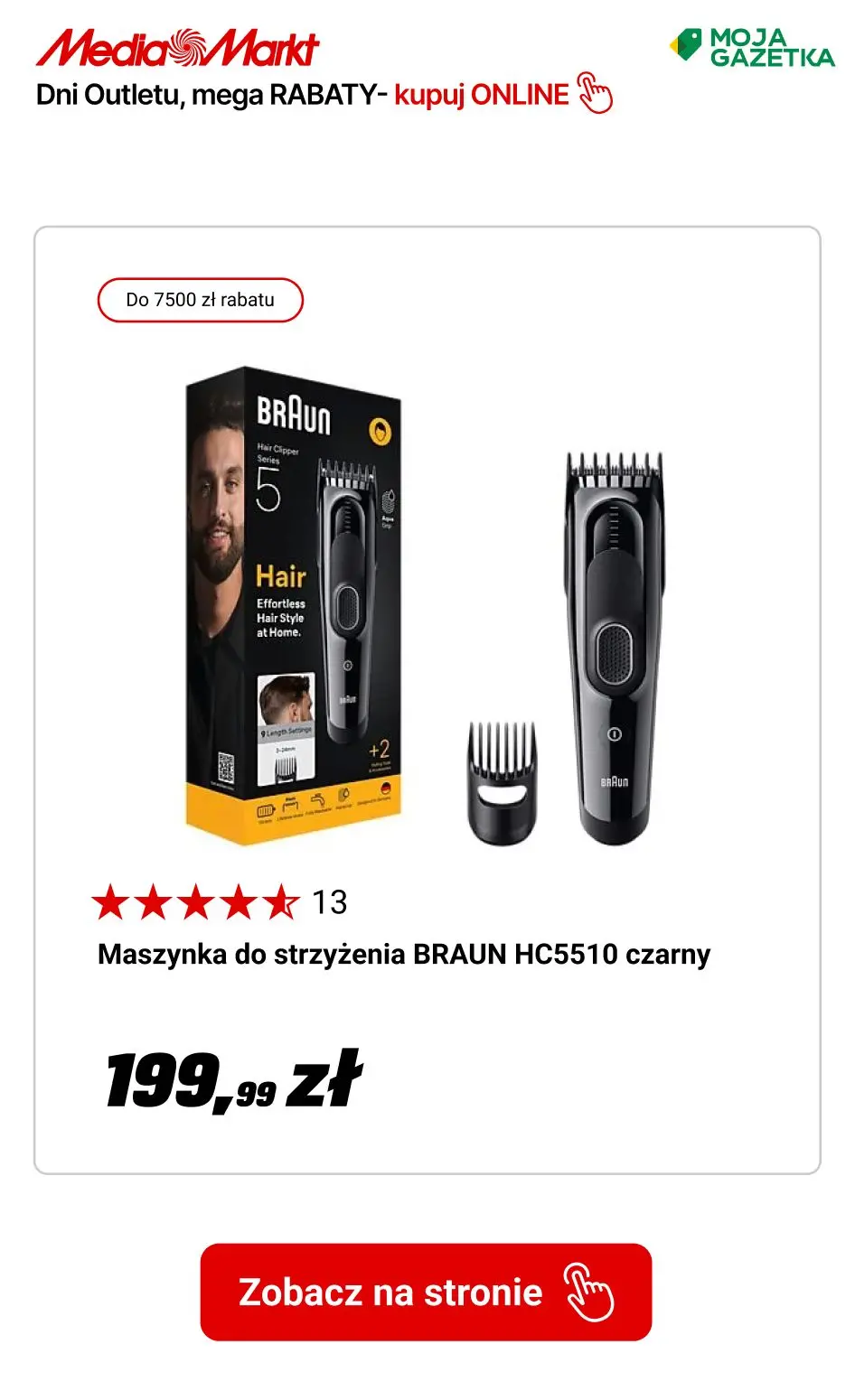 gazetka promocyjna Media Markt Dni Outletu - sprawdź jaki rabat zyskasz! - Strona 14
