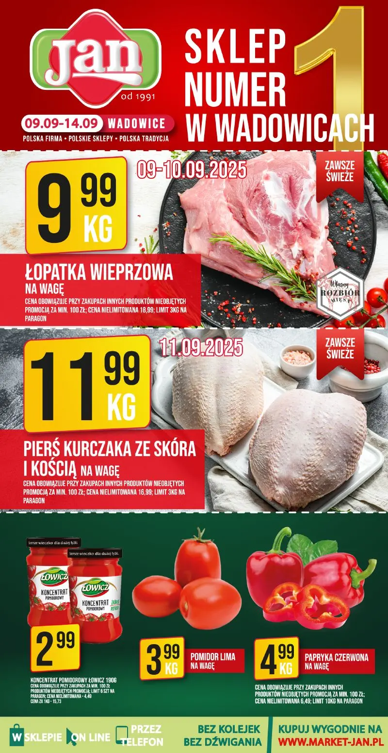 gazetka promocyjna Jan Wadowice - Strona 1