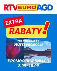 Gazetka promocyjna RTV EURO AGD, ważna od 2025-09-05 do 2025-09-15.