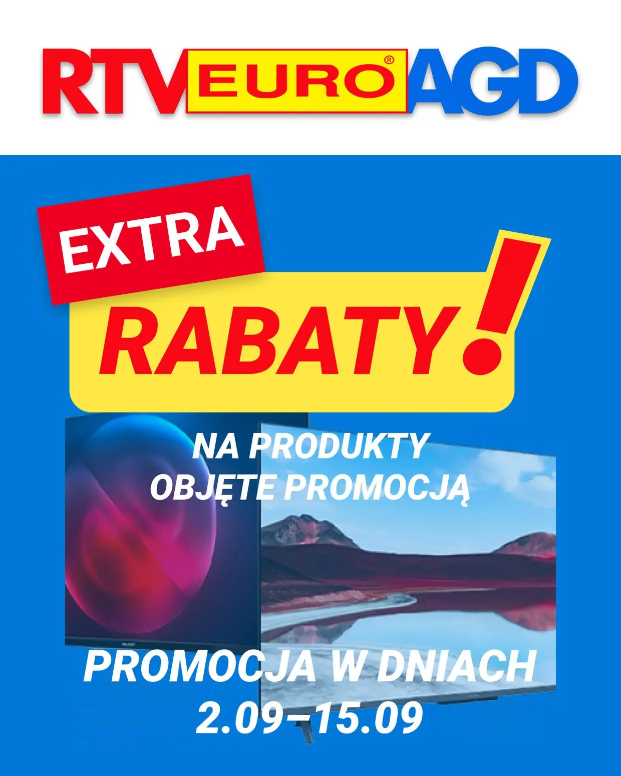 gazetka promocyjna RTV EURO AGD Extra rabaty! 💲💲 - Strona 1