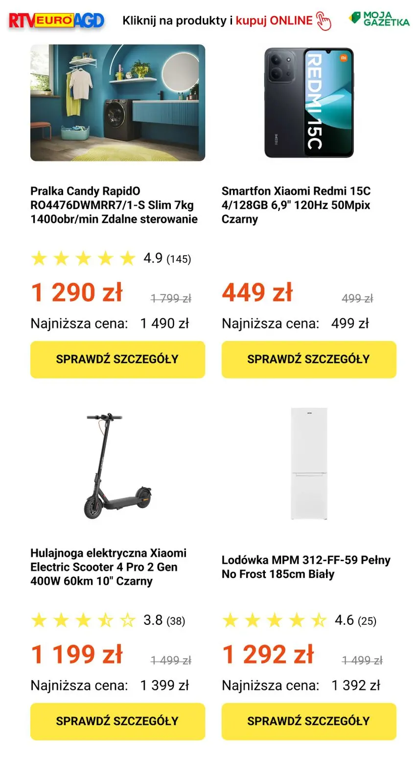 gazetka promocyjna RTV EURO AGD Extra rabaty! 💲💲 - Strona 2