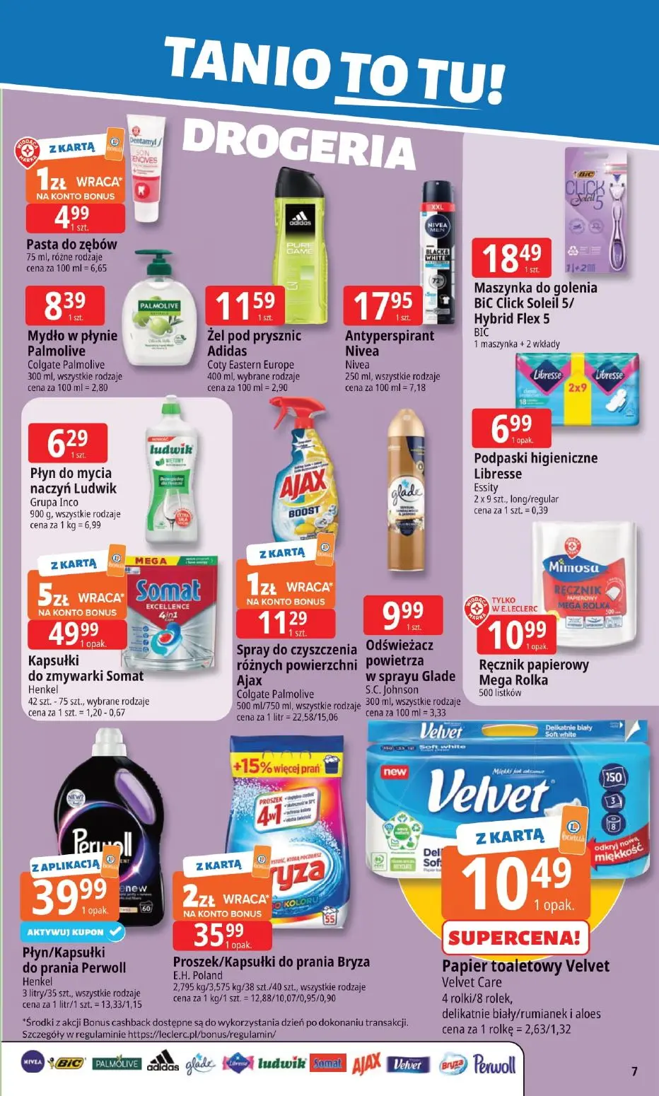 gazetka promocyjna E.Leclerc Tanio to tu! - Strona 7