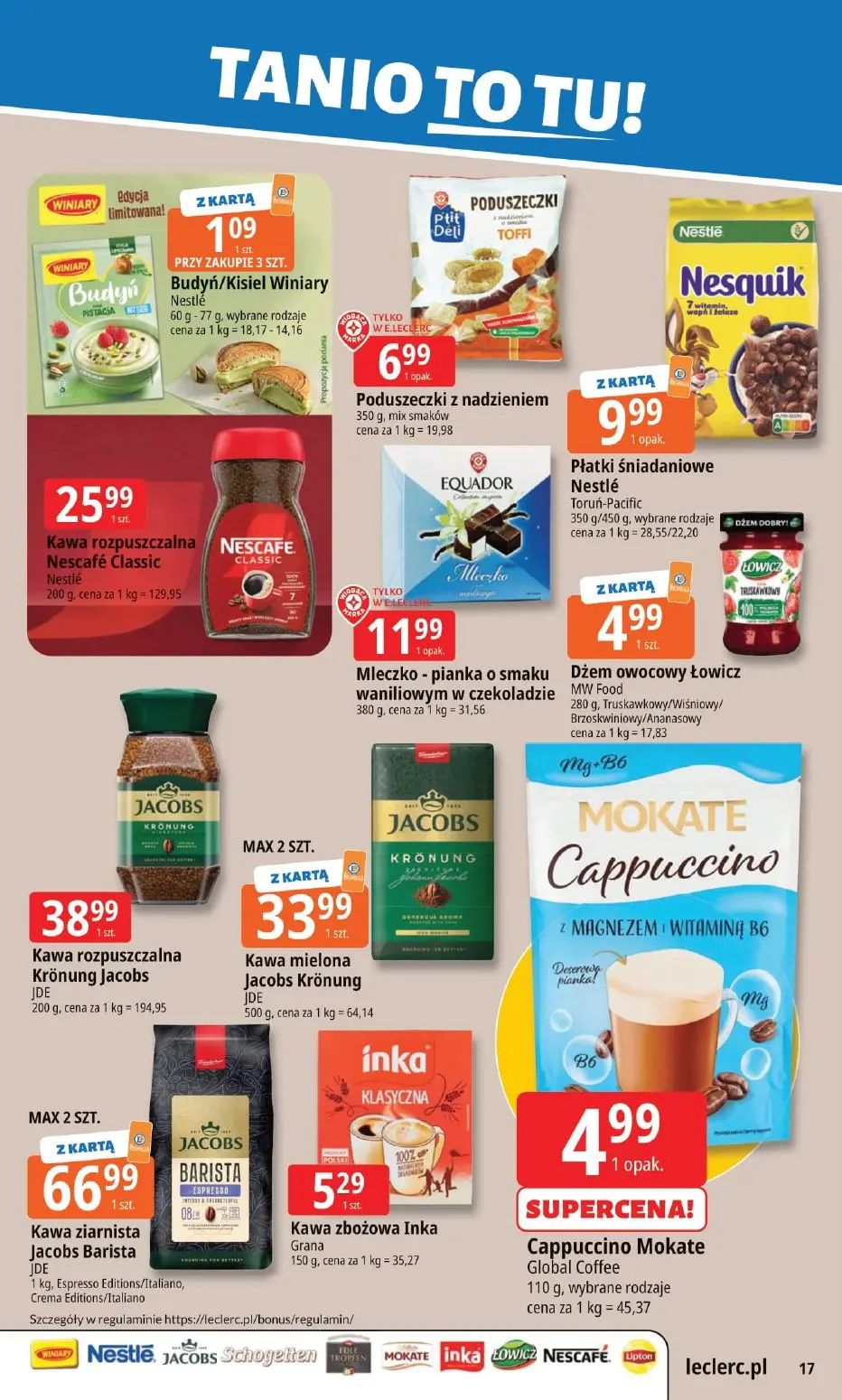 gazetka promocyjna E.Leclerc Tanio to tu! - Strona 17