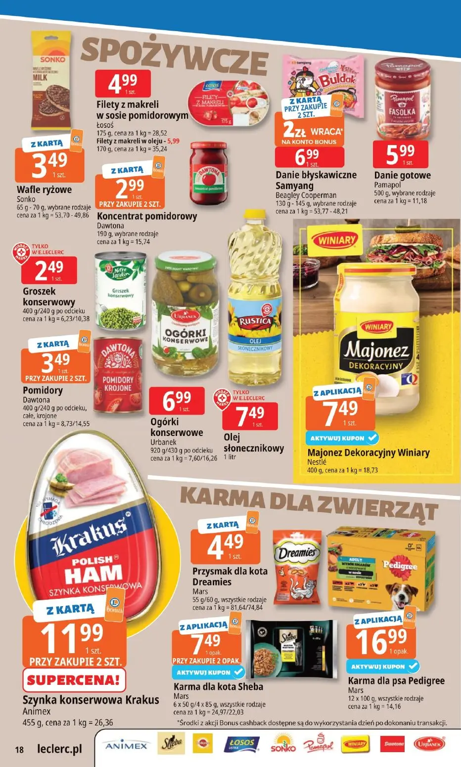 gazetka promocyjna E.Leclerc Tanio to tu! - Strona 18