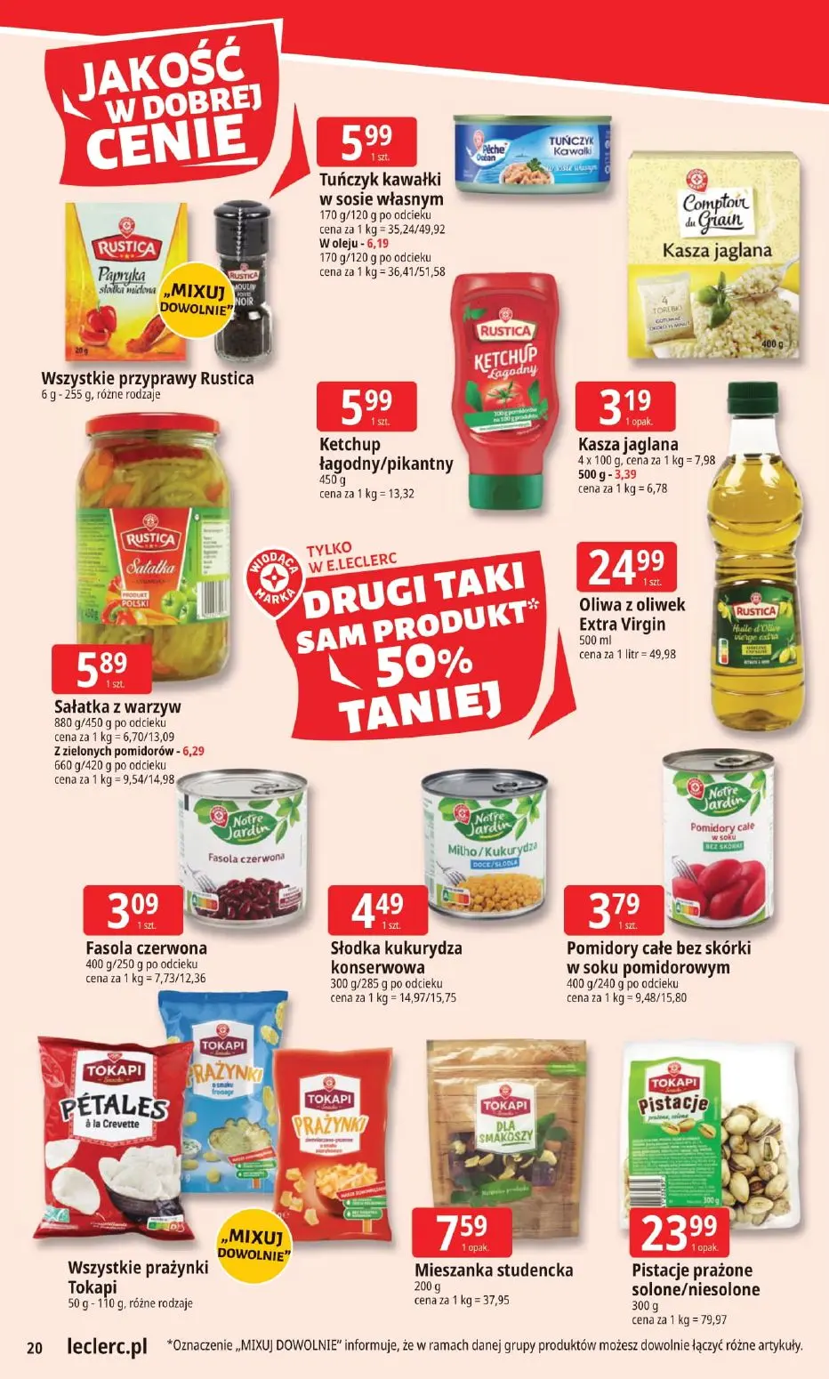 gazetka promocyjna E.Leclerc Tanio to tu! - Strona 20