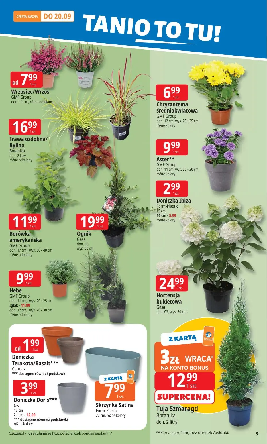 gazetka promocyjna E.Leclerc Tanio to tu! - oferta rozszerzona - Strona 3