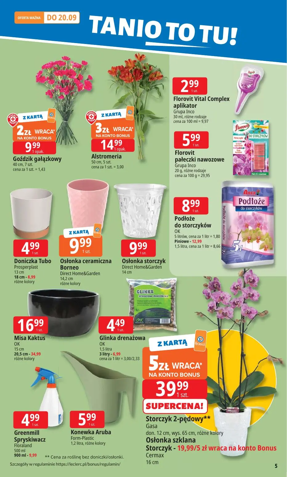 gazetka promocyjna E.Leclerc Tanio to tu! - oferta rozszerzona - Strona 5