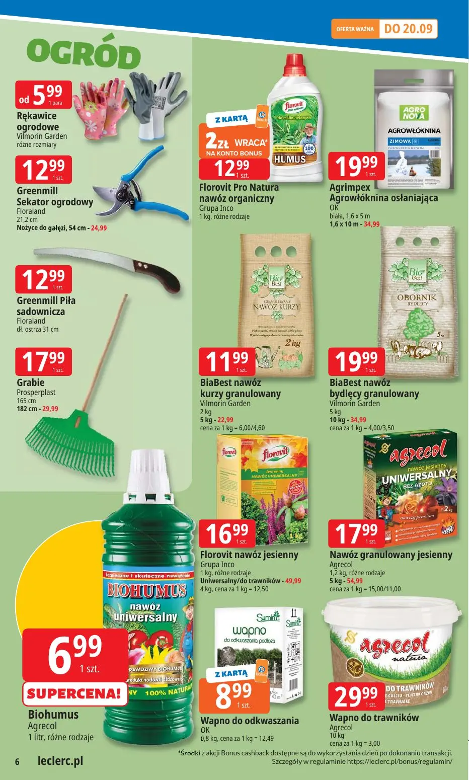 gazetka promocyjna E.Leclerc Tanio to tu! - oferta rozszerzona - Strona 6