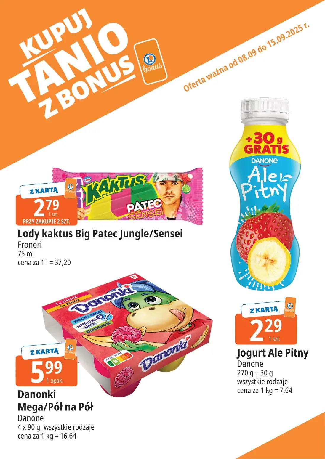gazetka promocyjna E.Leclerc Bonus skanujesz kasę zyskujesz! - Strona 4
