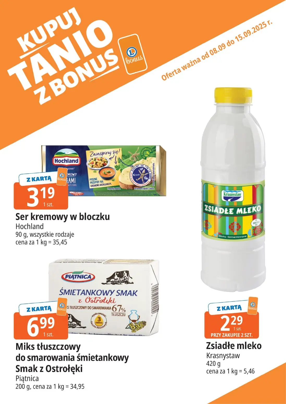 gazetka promocyjna E.Leclerc Bonus skanujesz kasę zyskujesz! - Strona 5