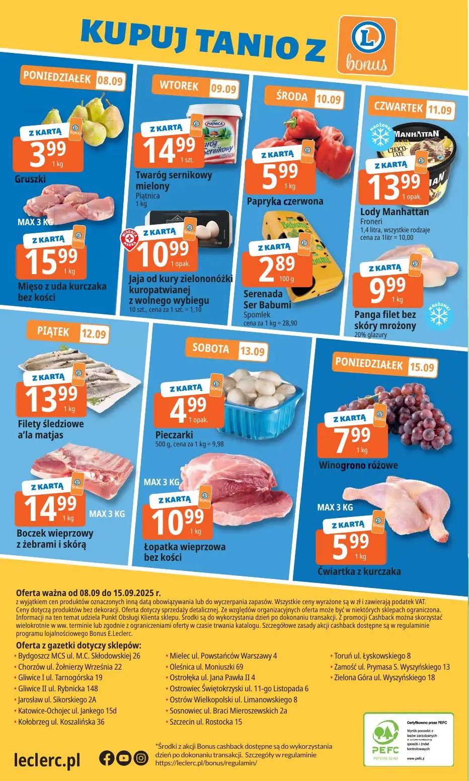 gazetka promocyjna E.Leclerc Tanio to tu! - Strona 20