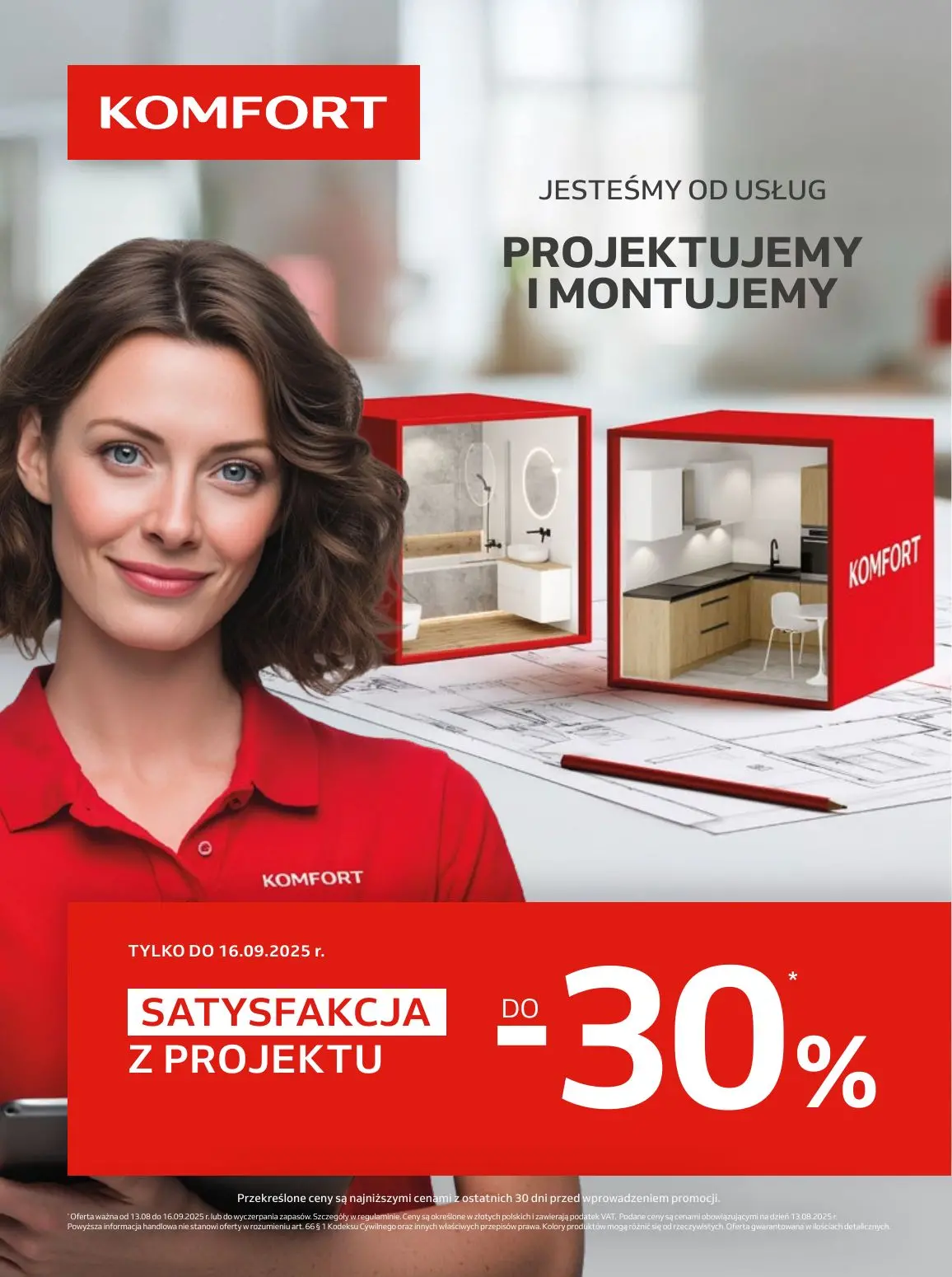 gazetka promocyjna KOMFORT Satysfakcja z projektu - Strona 1
