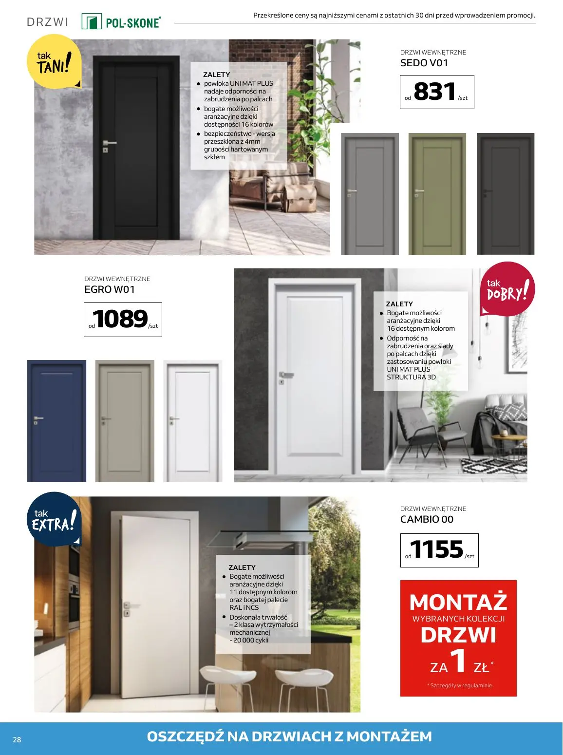 gazetka promocyjna KOMFORT Satysfakcja z projektu - Strona 28