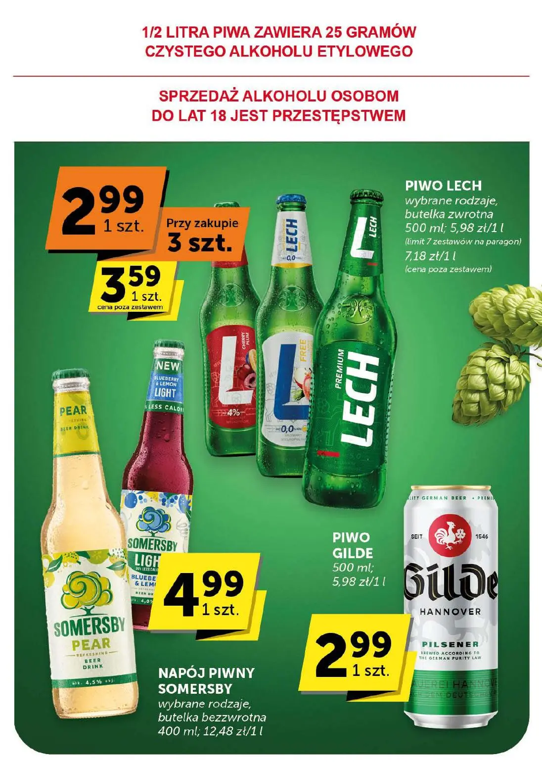 gazetka promocyjna groszek Supermarket - Strona 44