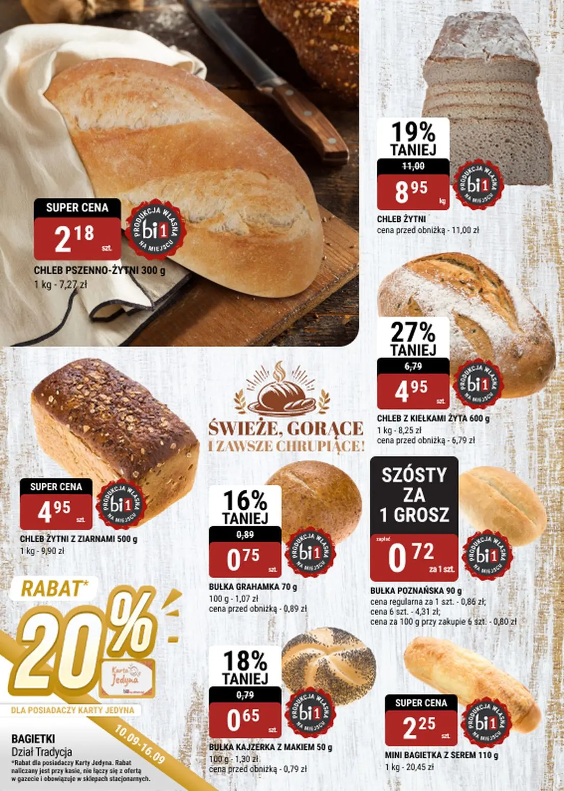 gazetka promocyjna bi1 Ełk, Rzeszów, Szczecin - Strona 12