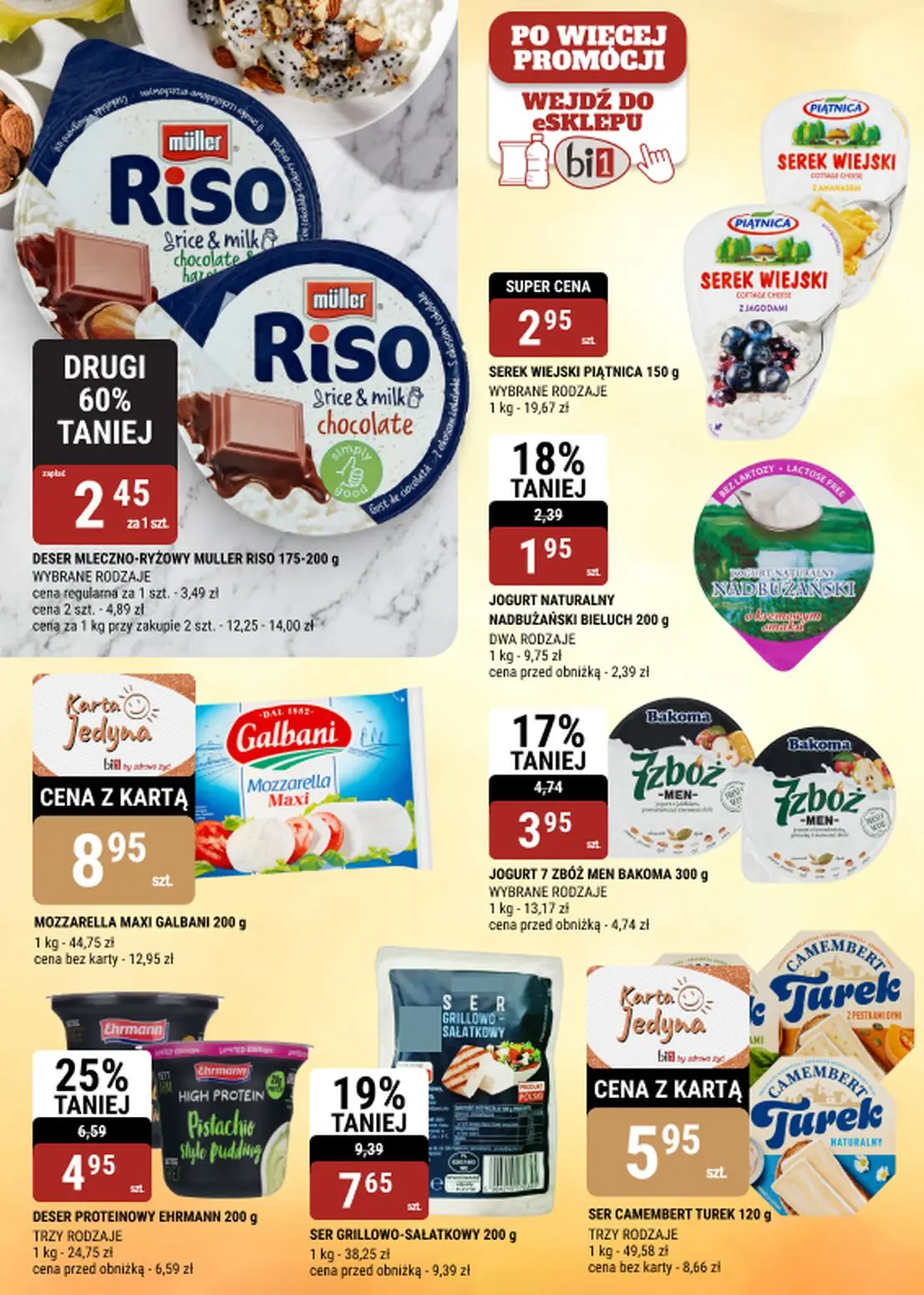 gazetka promocyjna bi1 Ełk, Rzeszów, Szczecin - Strona 15