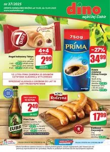 Gazetka promocyjna dino, ważna od 2025-09-10 do 2025-09-16.