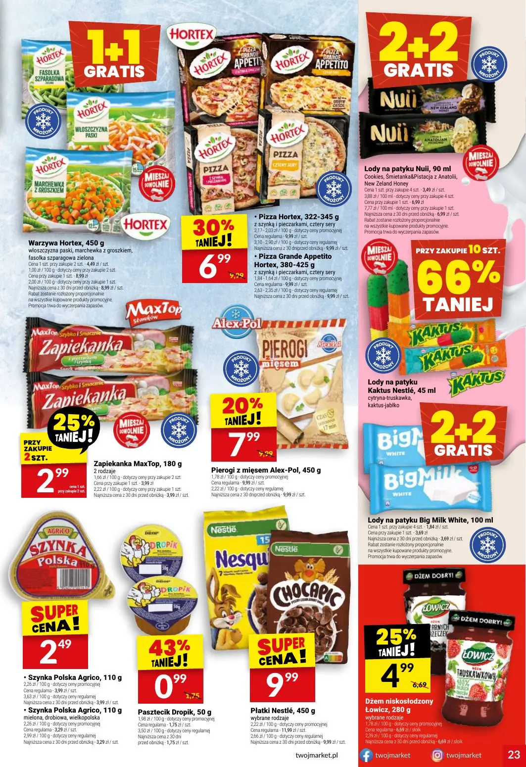 gazetka promocyjna Twój Market Zawsze po drodze! - Strona 23