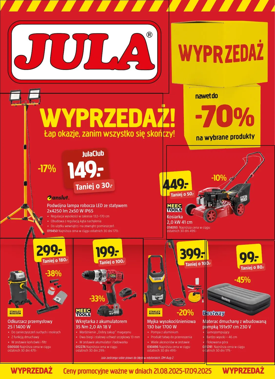 gazetka promocyjna JULA Wyprzedaż! - Strona 1