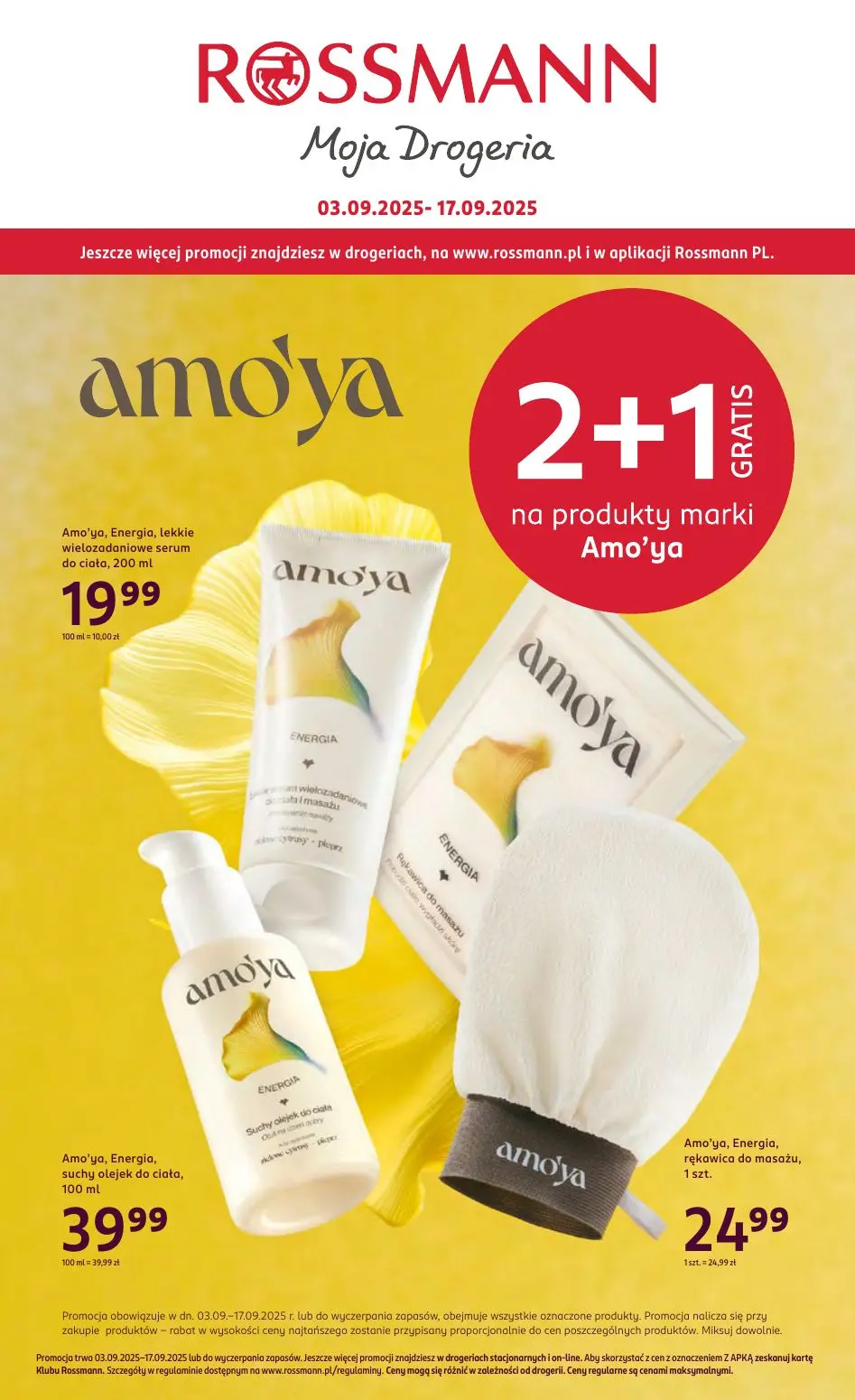 gazetka promocyjna ROSSMANN Moja Drogeria - Strona 1