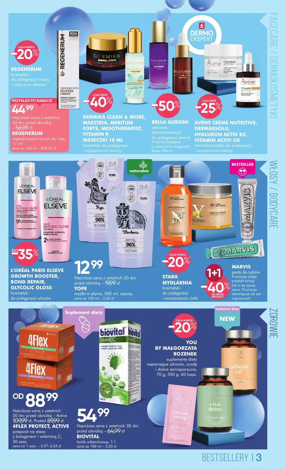 gazetka promocyjna SUPER-PHARM Regeneracja po lecie - Strona 3