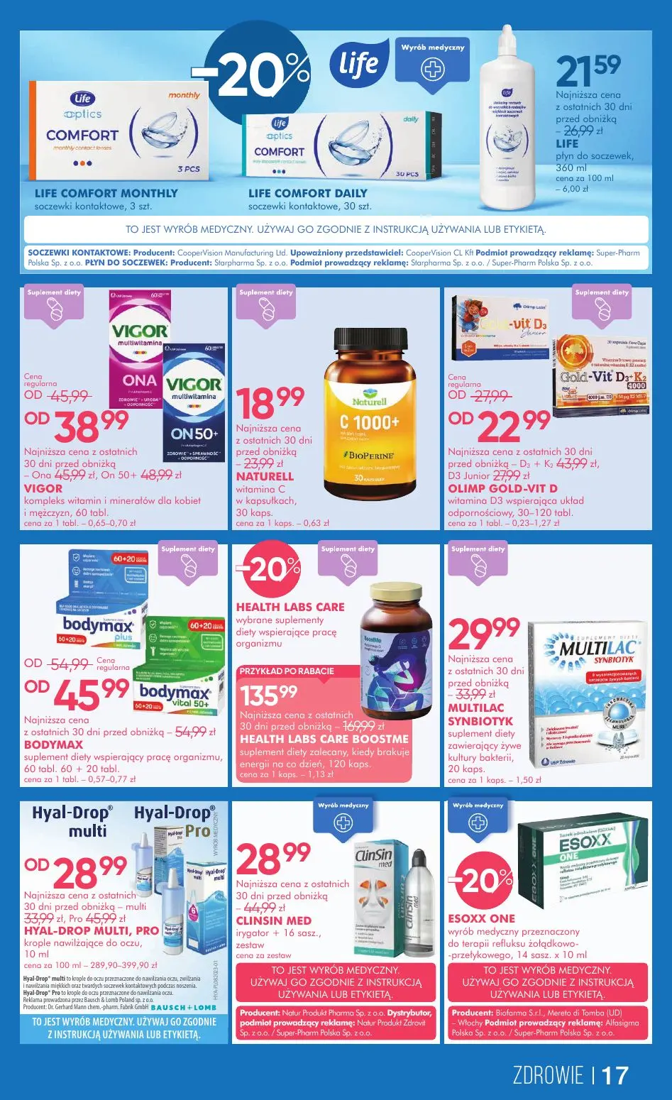 gazetka promocyjna SUPER-PHARM Regeneracja po lecie - Strona 17