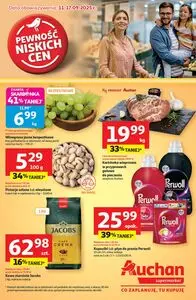 Gazetka promocyjna Auchan Supermarket, ważna od 2025-09-11 do 2025-09-17.