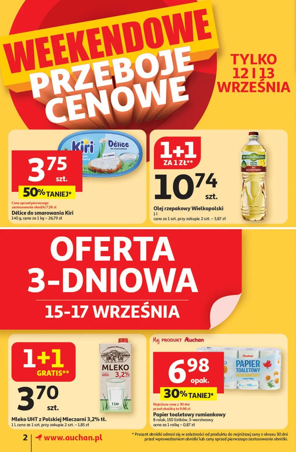 gazetka promocyjna Auchan Supermarket Pewność niskich cen - Strona 2