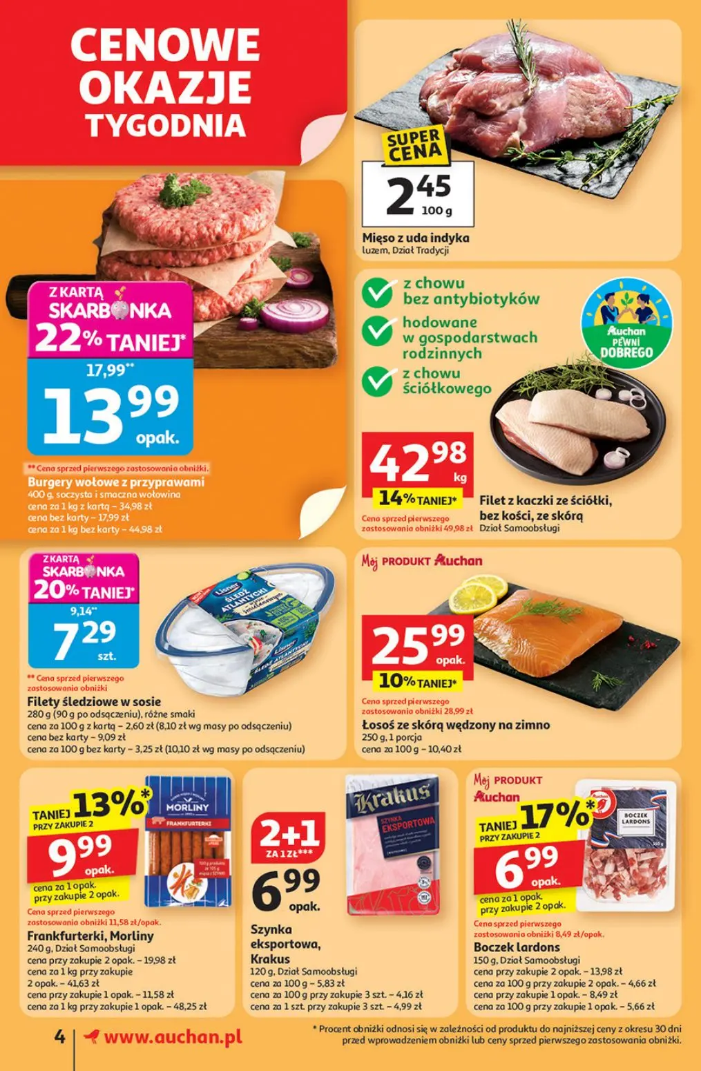 gazetka promocyjna Auchan Supermarket Pewność niskich cen - Strona 4