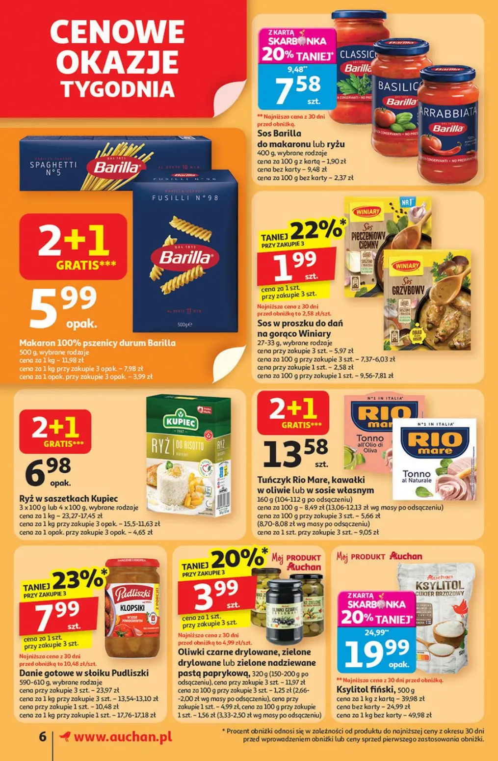 gazetka promocyjna Auchan Supermarket Pewność niskich cen - Strona 6