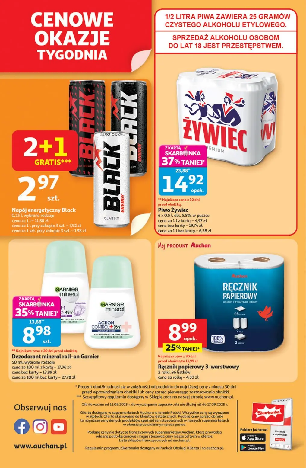 gazetka promocyjna Auchan Supermarket Pewność niskich cen - Strona 8