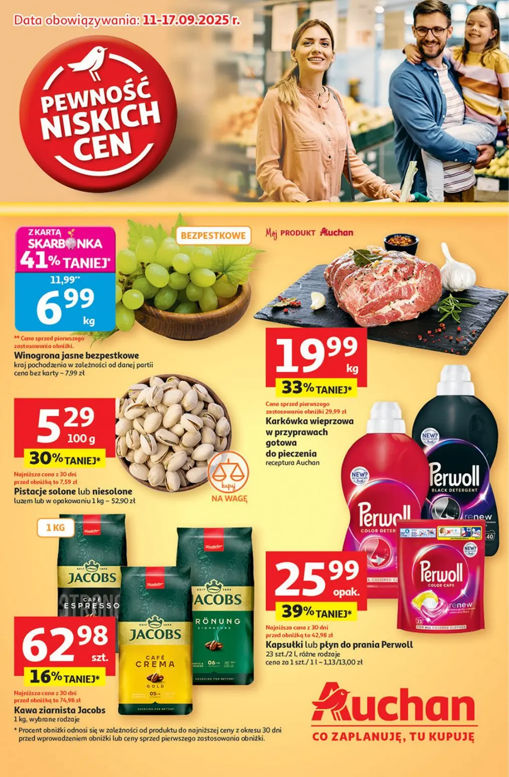 gazetka promocyjna Auchan Pewność niskich cen - Strona 1