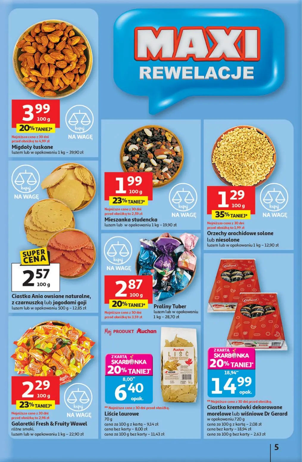 gazetka promocyjna Auchan Pewność niskich cen - Strona 5