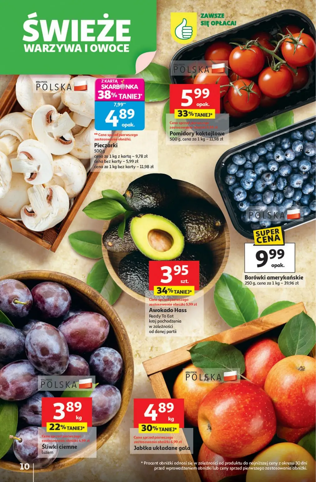 gazetka promocyjna Auchan Pewność niskich cen - Strona 10
