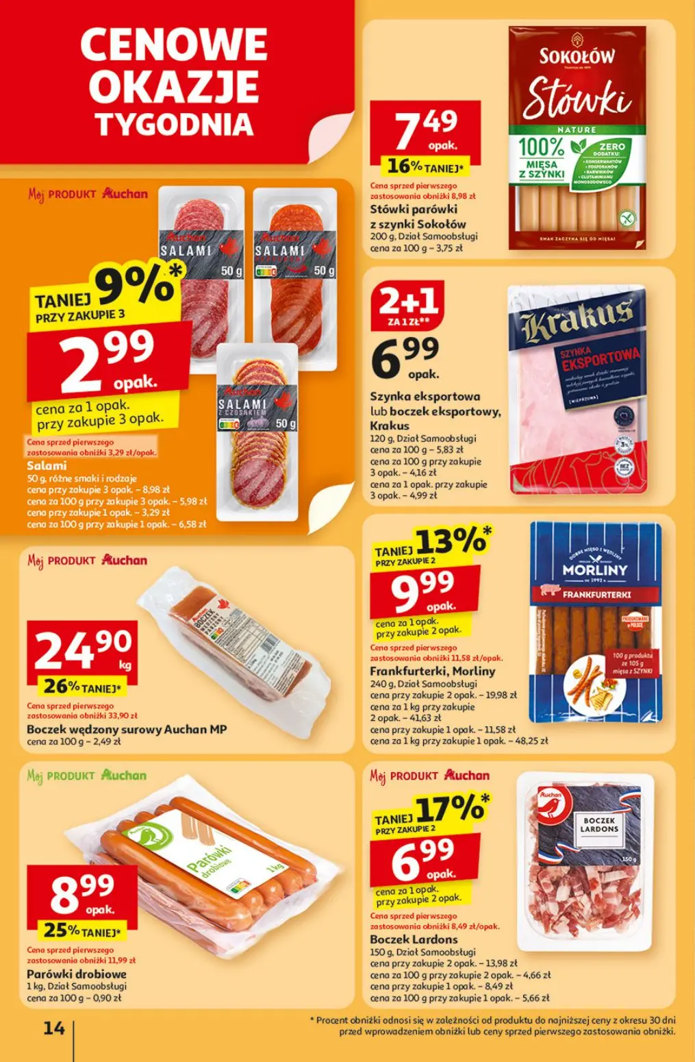 gazetka promocyjna Auchan Pewność niskich cen - Strona 14