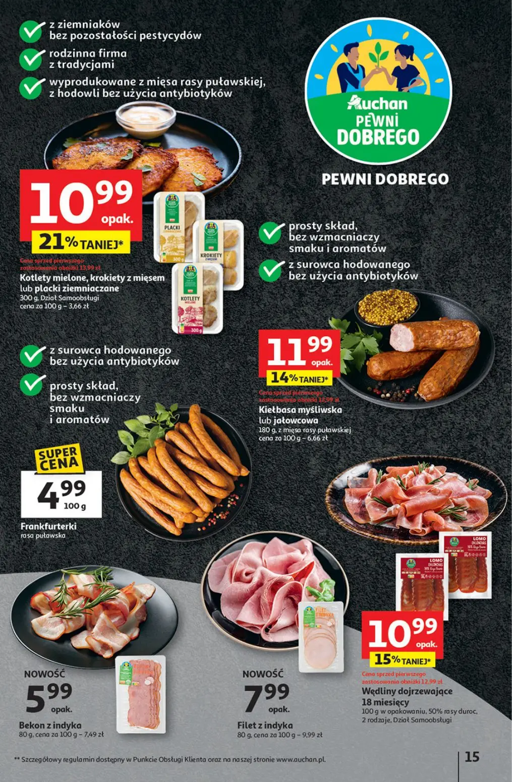 gazetka promocyjna Auchan Pewność niskich cen - Strona 15