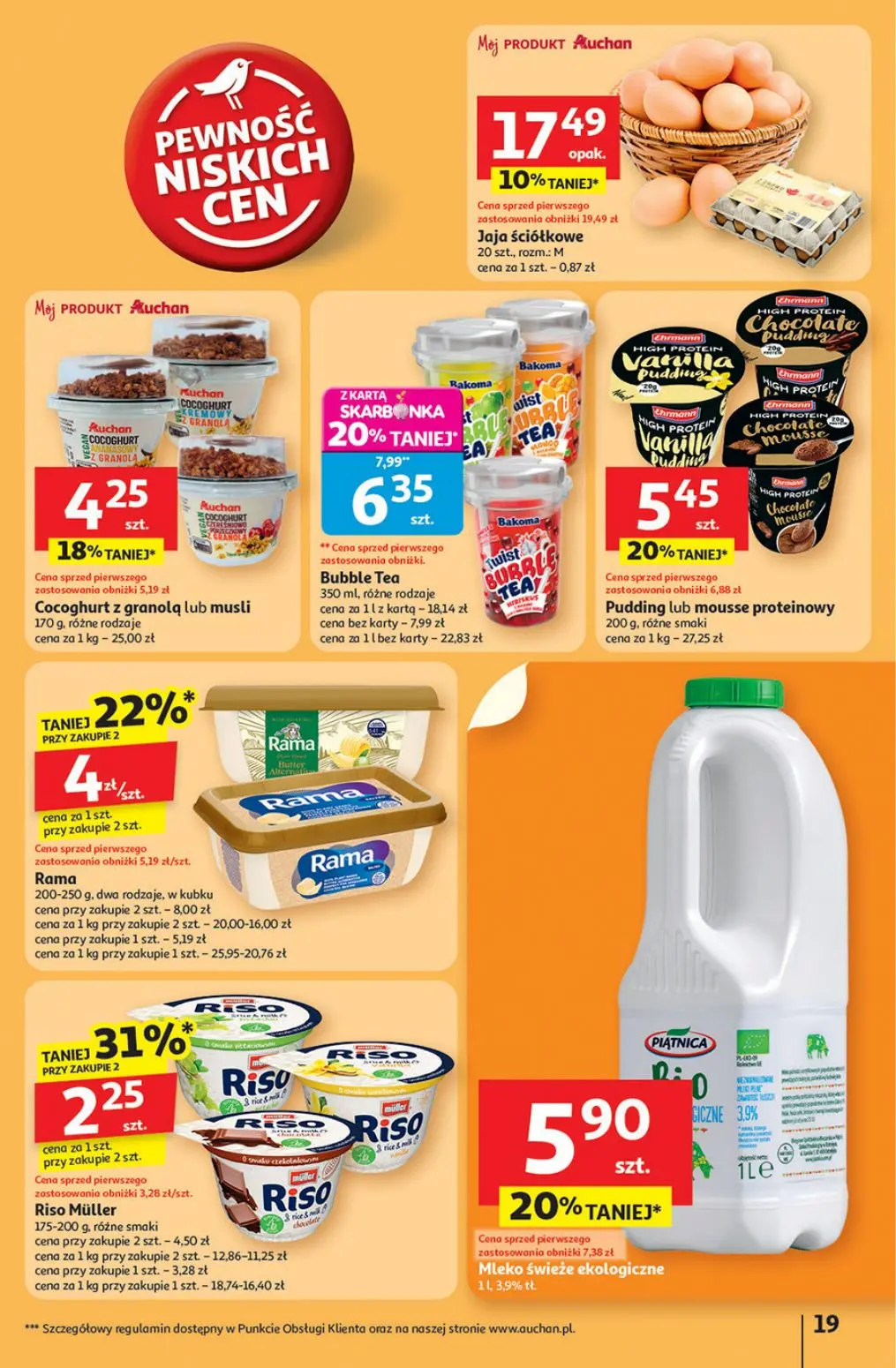 gazetka promocyjna Auchan Pewność niskich cen - Strona 19