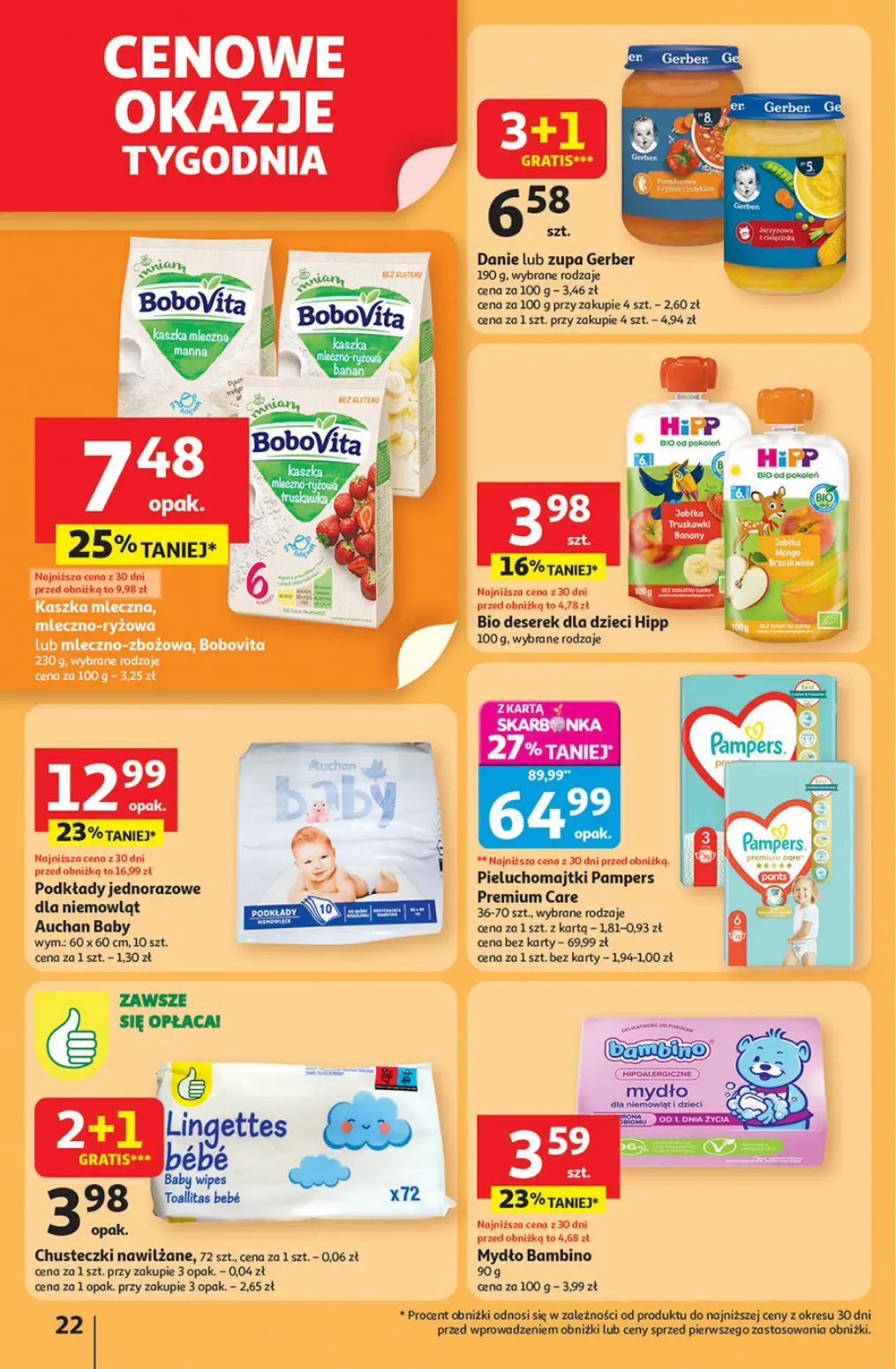 gazetka promocyjna Auchan Pewność niskich cen - Strona 22