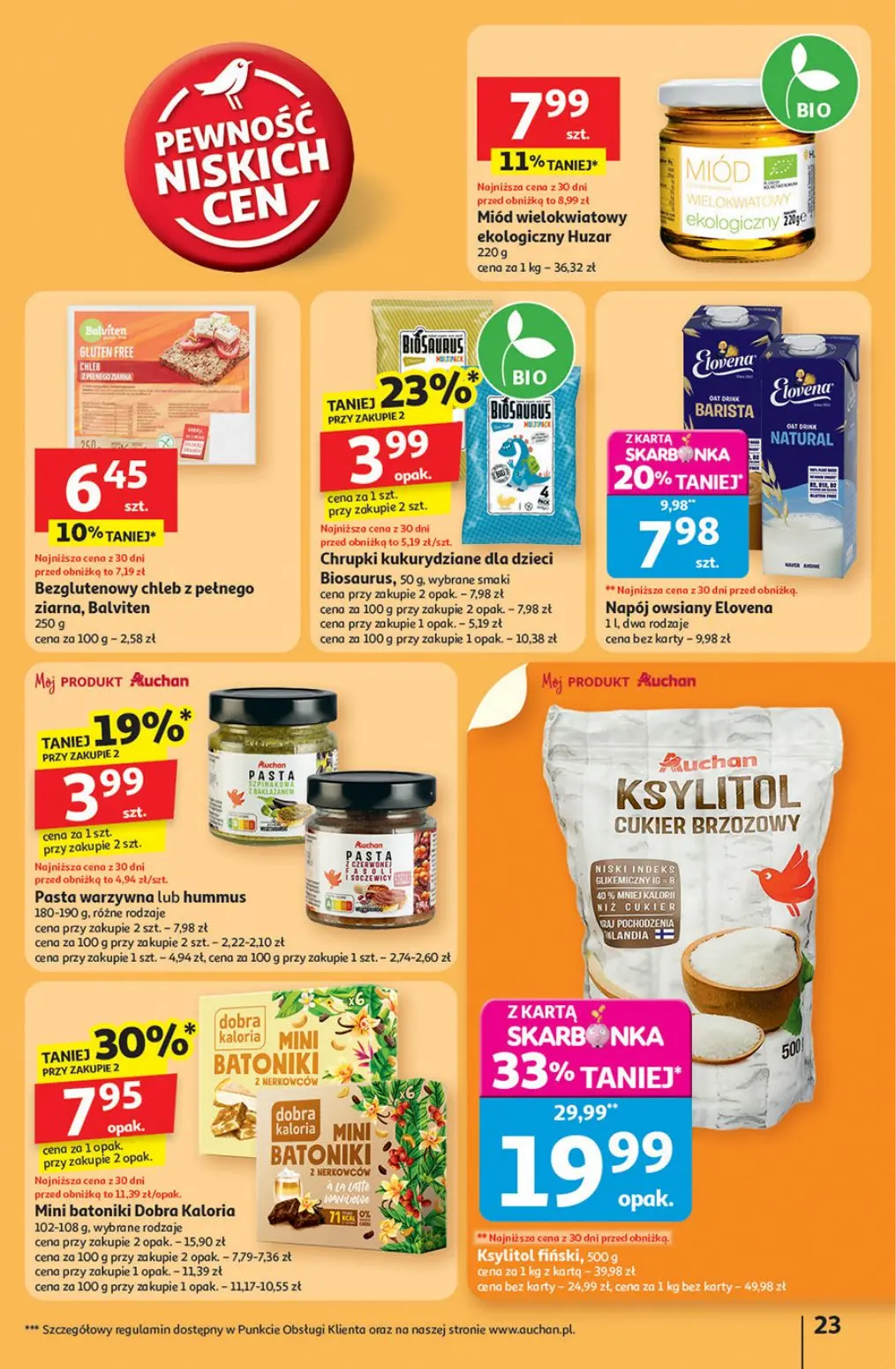 gazetka promocyjna Auchan Pewność niskich cen - Strona 23