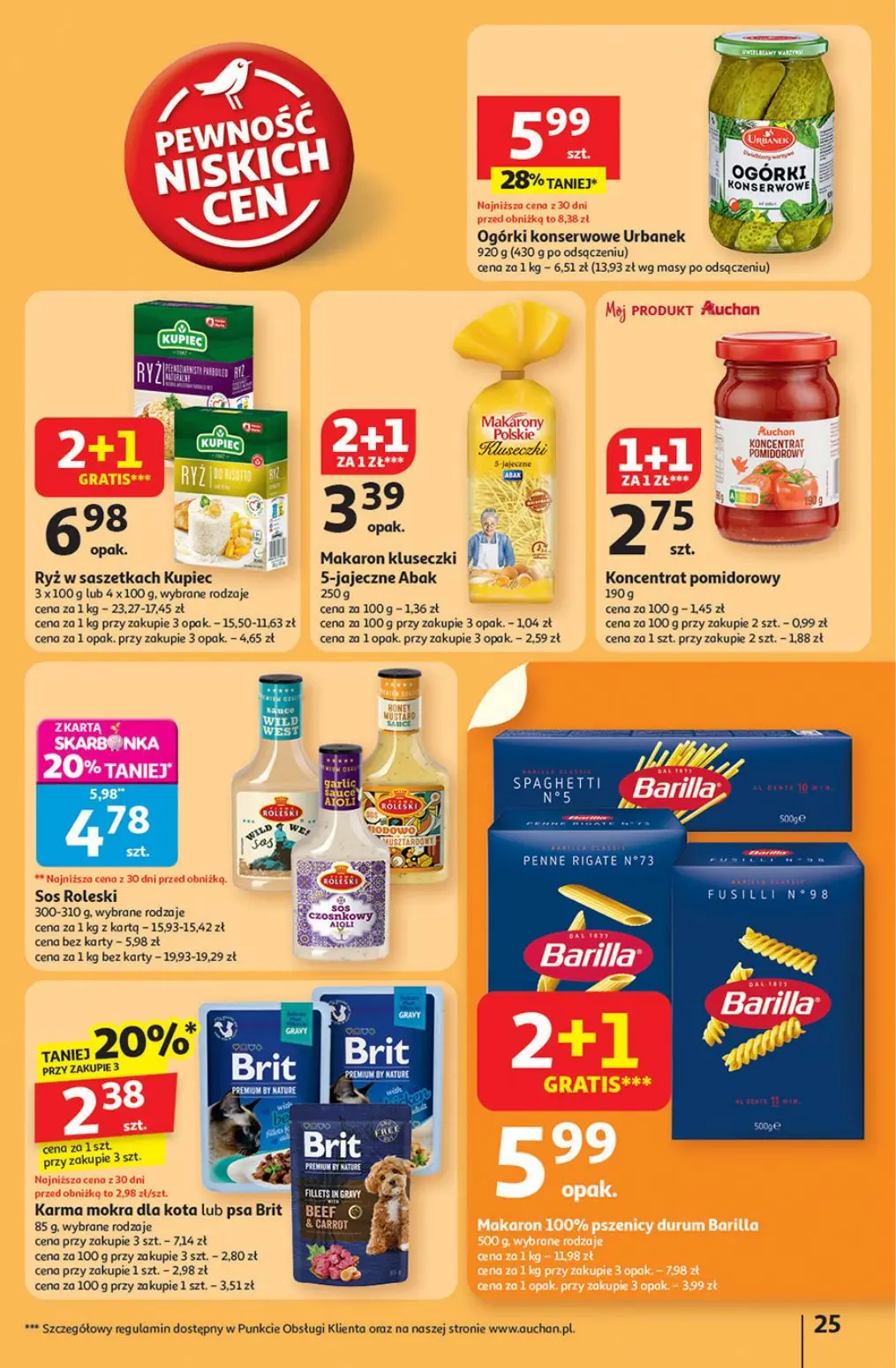 gazetka promocyjna Auchan Pewność niskich cen - Strona 25
