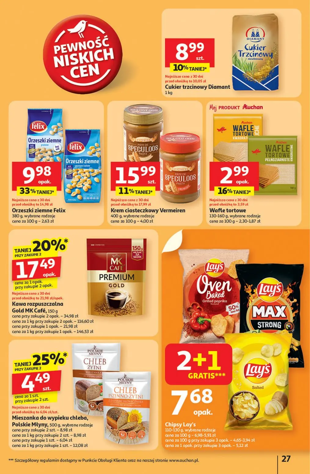 gazetka promocyjna Auchan Pewność niskich cen - Strona 27