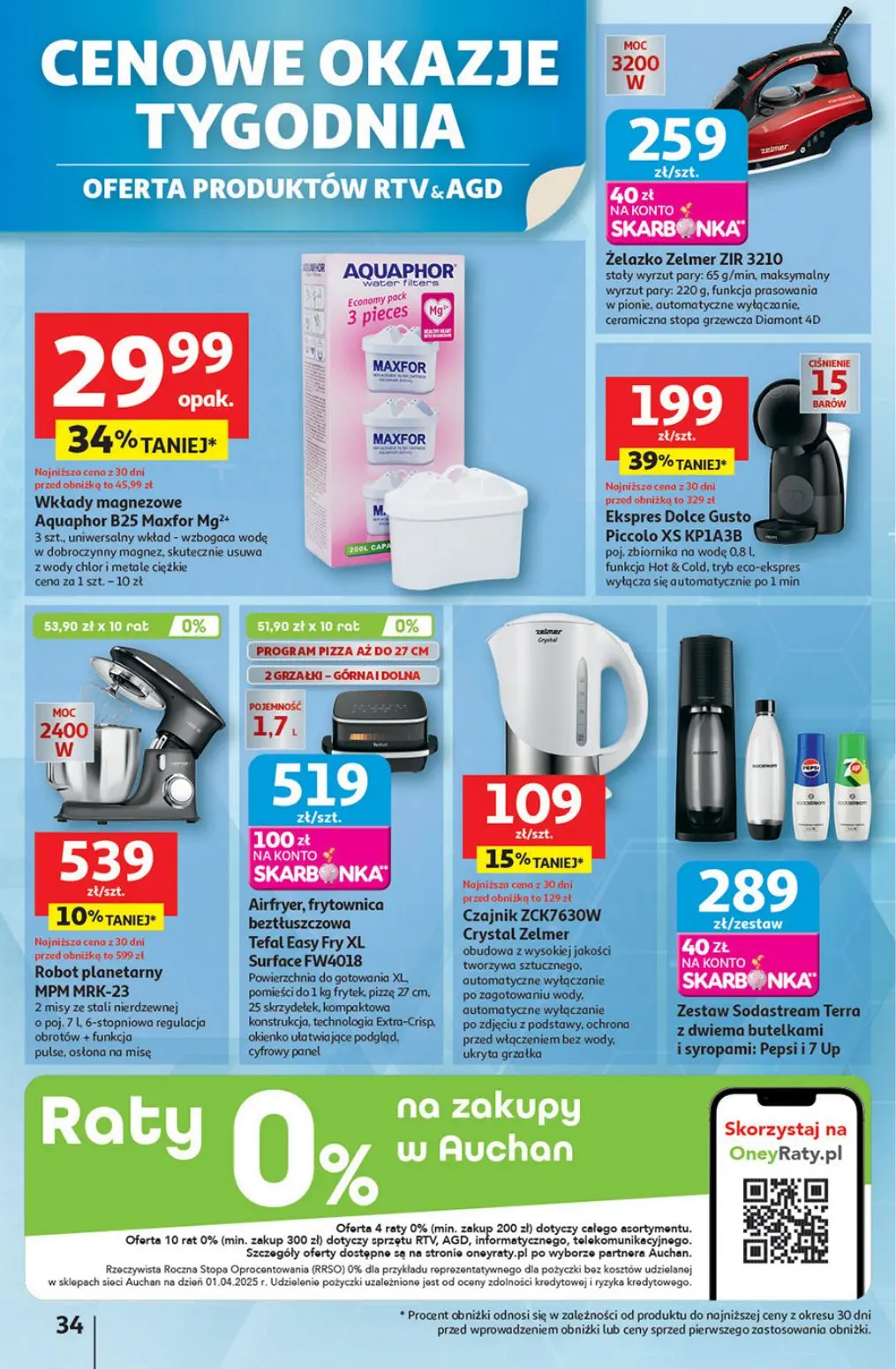 gazetka promocyjna Auchan Pewność niskich cen - Strona 34